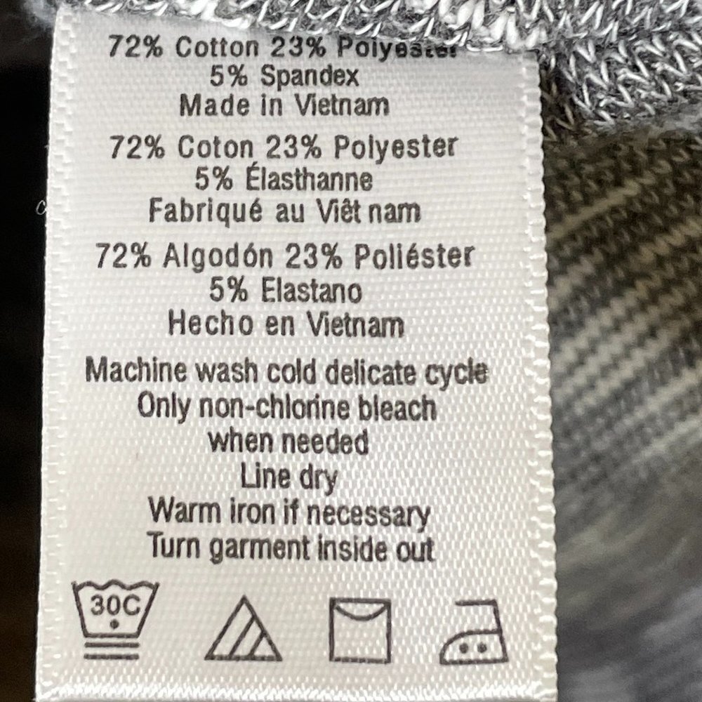 Alo Yoga Hoodie Batwing Sleeve Light Sweater Gray Space Dye S/P - Picture 4 of 4